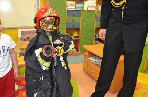 Spotkanie ze strażakiem 